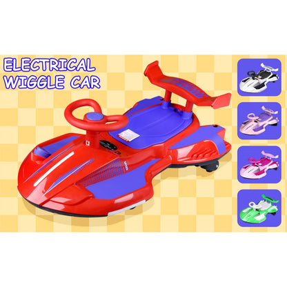 🎉Last Day 80% OFF⏰️ 12V Electric Wiggle Car Ride On Toy —🚚Make Playtime Safer & More Fun