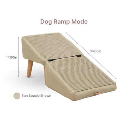 🐶 Dog Ramp + Ottoman 👑