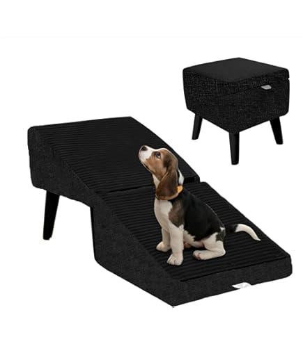 🐶 Dog Ramp + Ottoman 👑