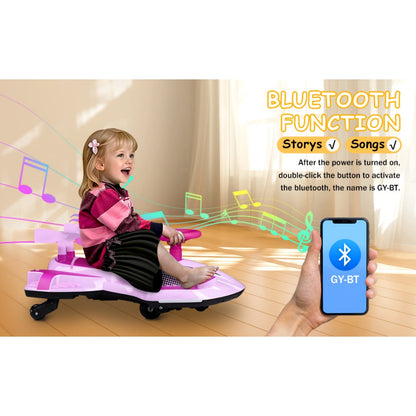 🎉Last Day 80% OFF⏰️ 12V Electric Wiggle Car Ride On Toy —🚚Make Playtime Safer & More Fun