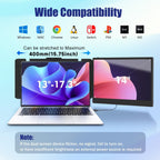 "14" FHD Portable Laptop Monitor – USB-C/HDMI, Plug & Play for PC/Mac/PS5"